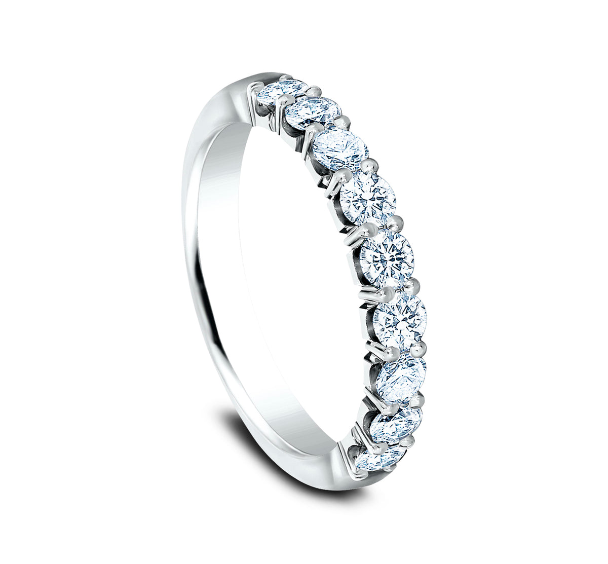 THE EVE 3mm 14K White Benchmark men's wedding band