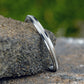 THE DESIGNER 2mm 14K White Benchmark men's wedding band