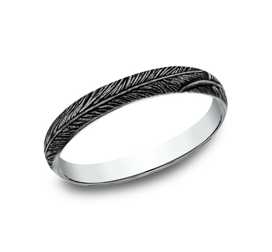 THE OLIVIA 2.5mm 14K White Benchmark men's wedding band