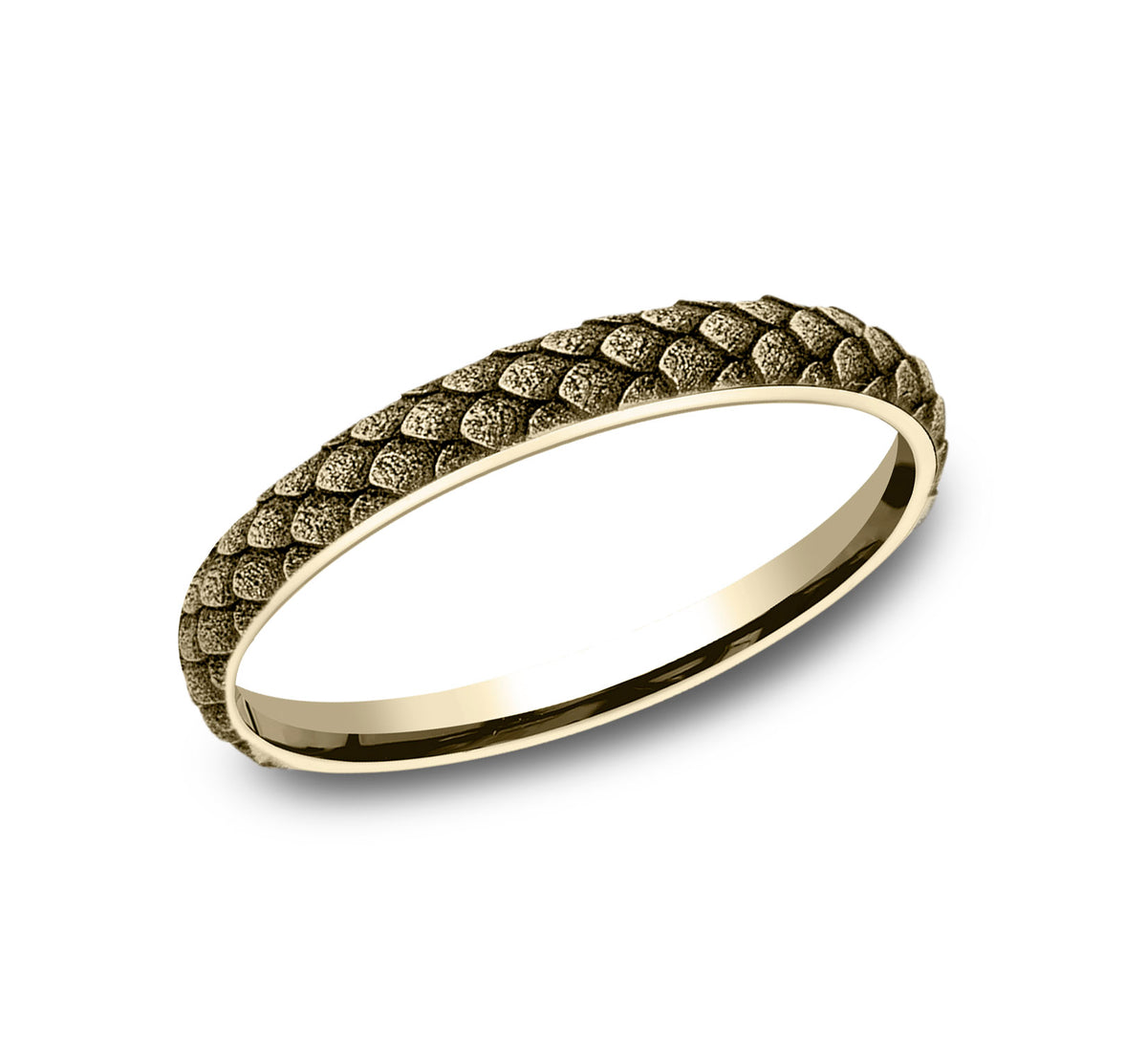 THE SAPHIRA 2.5mm 14K Yellow Benchmark men's wedding band