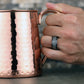 THE ALDER 9mm Black Titanium/Tantalum Grey Benchmark men's wedding band