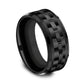 THE AVIATOR 9mm Black Titanium Benchmark men's wedding band