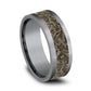 THE EASEL 8mm Tantalum Grey/Bronze Benchmark men's wedding band