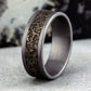 THE EASEL 8mm Tantalum Grey/Bronze Benchmark men's wedding band