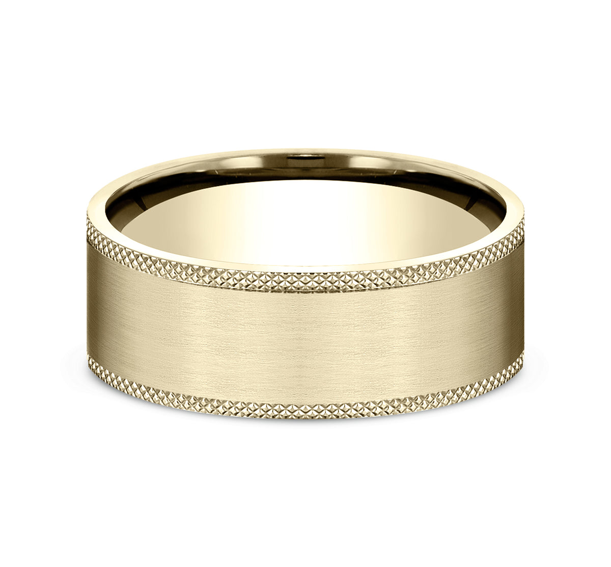 THE ROGUE 6.5mm 14K Yellow Benchmark men's wedding band