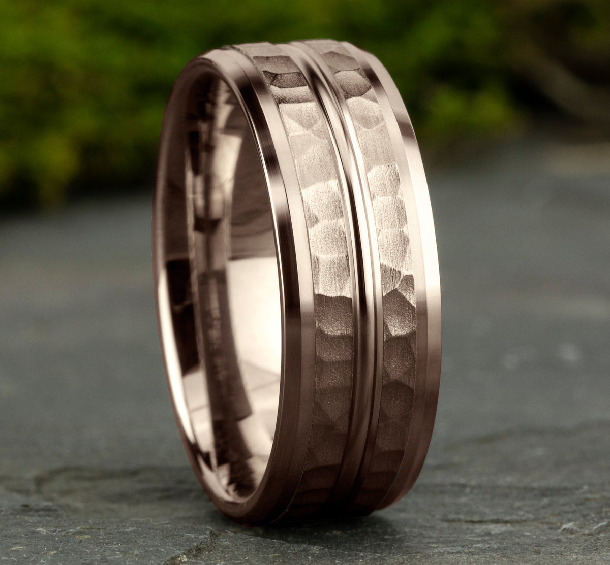 THE RIDLEY 7mm 14K Rose Benchmark men's wedding band