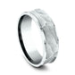 THE PHARAOH 7mm 14K White Benchmark men's wedding band