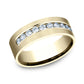 THE BOSS 8mm 14K Yellow Benchmark men's wedding band
