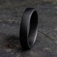 THE WATCHMAN 4mm Tantalum Dark Benchmark men's wedding band