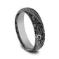 THE ACID ETCH 6mm Tantalum Grey Benchmark men's wedding band