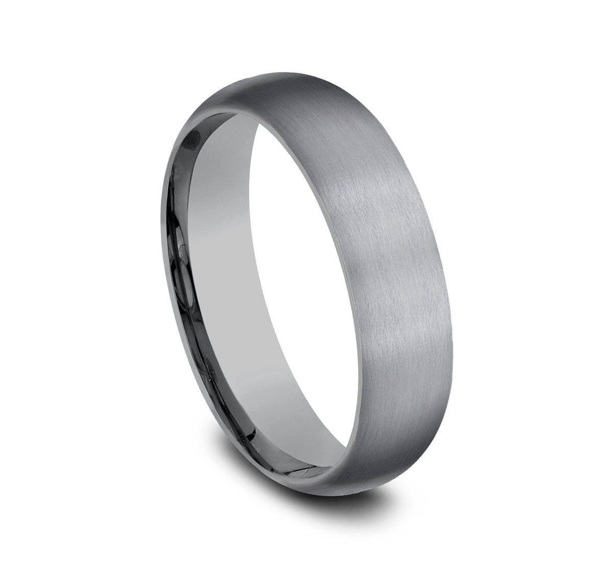 THE WATCHMAN 6mm Tantalum Grey Benchmark men's wedding band