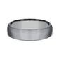 THE WATCHMAN 6mm Tantalum Grey Benchmark men's wedding band