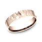 THE TAYLOR 5mm 14K Rose Benchmark men's wedding band