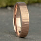 THE DREDGER 5mm 14K Rose Benchmark men's wedding band