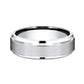 THE DUKE 9mm Cobalt White Benchmark men's wedding band