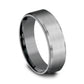 THE NOBLEMAN 7mm Tantalum Grey Benchmark men's wedding band