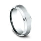 THE EXECUTIVE 7mm 14K White Benchmark men's wedding band