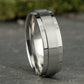 THE EXECUTIVE 7mm 14K White Benchmark men's wedding band
