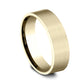 THE LIEUTENANT 6mm 14K Yellow Benchmark men's wedding band