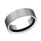 THE LIEUTENANT 7mm Tantalum Grey Benchmark men's wedding band