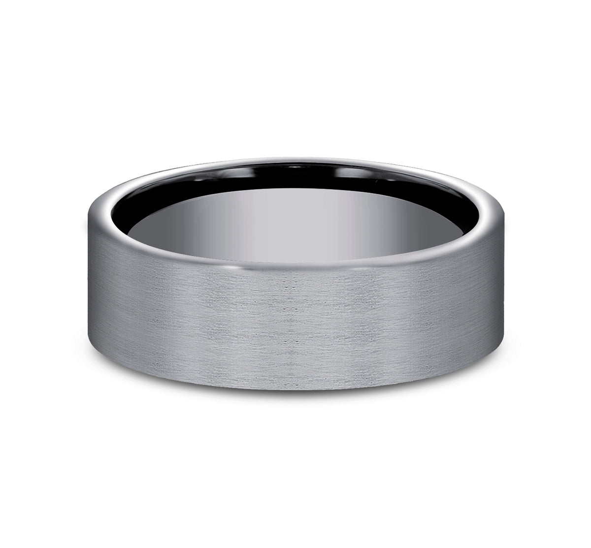 THE LIEUTENANT 7mm Tantalum Grey Benchmark men's wedding band