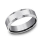 THE HIGHLAND 7mm Tantalum Grey Benchmark men's wedding band