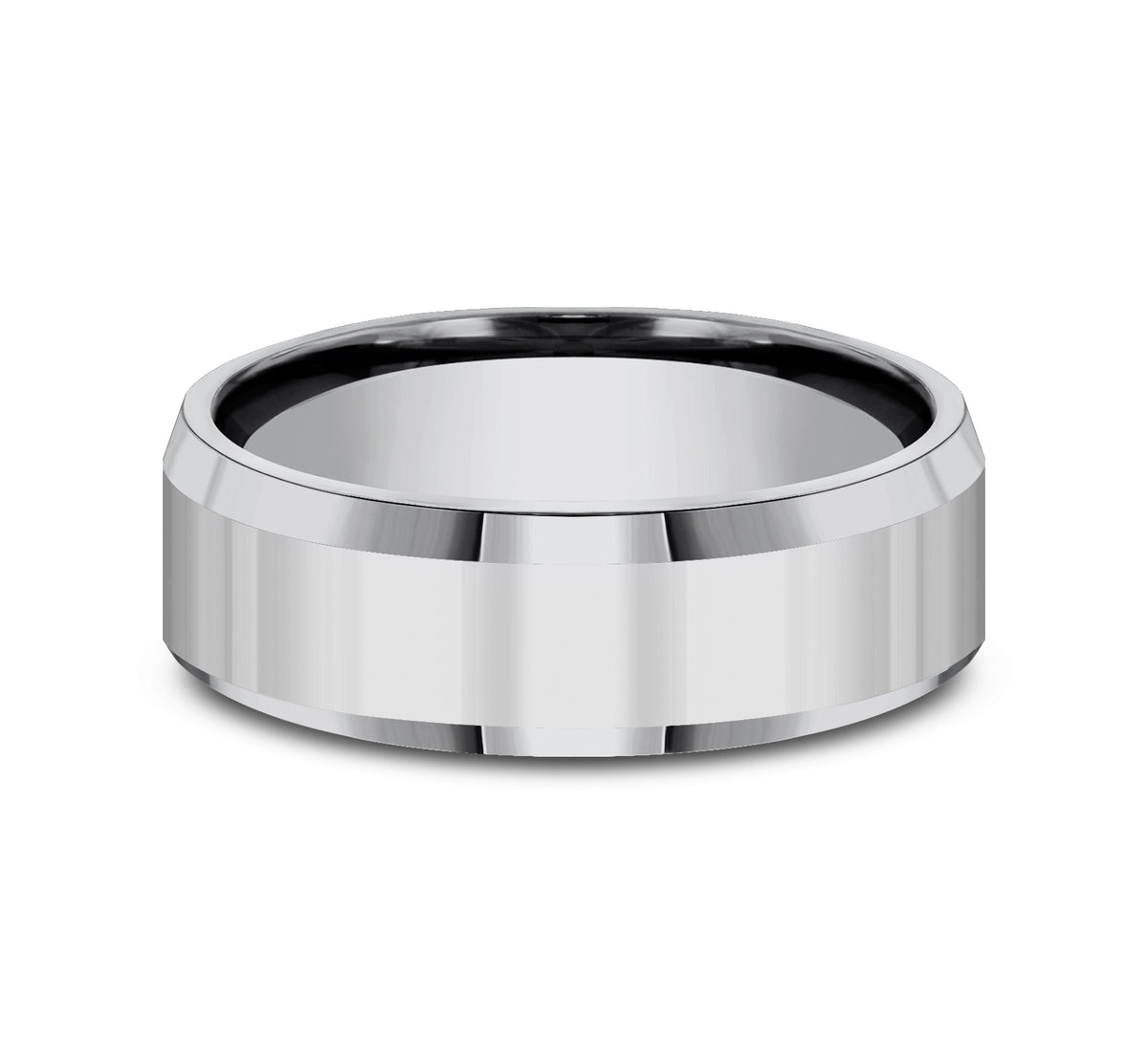 THE HIGHLAND 7mm Tantalum Grey Benchmark men's wedding band