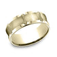 THE GAUNTLET 7.5mm 14K Yellow Benchmark men's wedding band