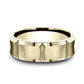 THE GAUNTLET 7.5mm 14K Yellow Benchmark men's wedding band