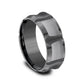 THE GAUNTLET 8mm Tantalum Dark Benchmark men's wedding band