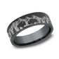 THE ROAMER 7mm Tantalum Dark Benchmark men's wedding band