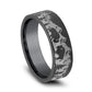 THE ROAMER 7mm Tantalum Dark Benchmark men's wedding band