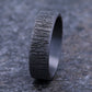 THE HAZEL 7mm Tantalum Grey Benchmark men's wedding band