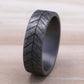 THE CHEVRON 7mm Tantalum Grey Benchmark men's wedding band