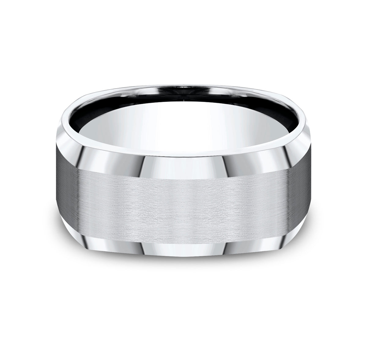 THE SCHOLAR 9mm Cobalt White Benchmark men's wedding band
