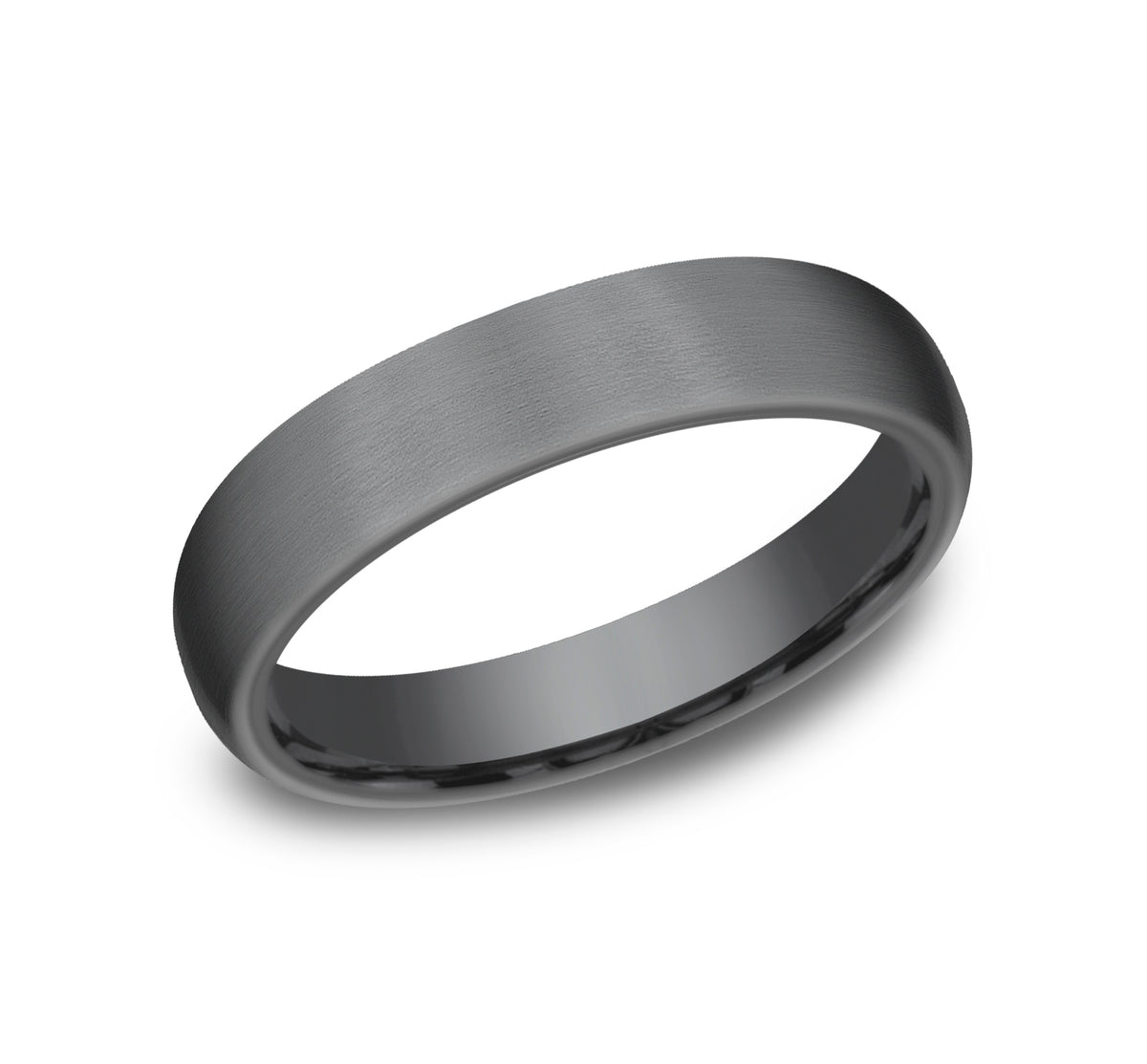 THE BARON 4.5mm Tantalum Dark Benchmark men's wedding band
