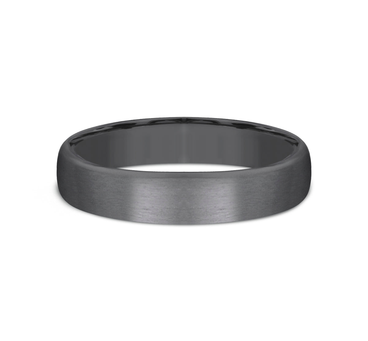 THE BARON 4.5mm Tantalum Dark Benchmark men's wedding band