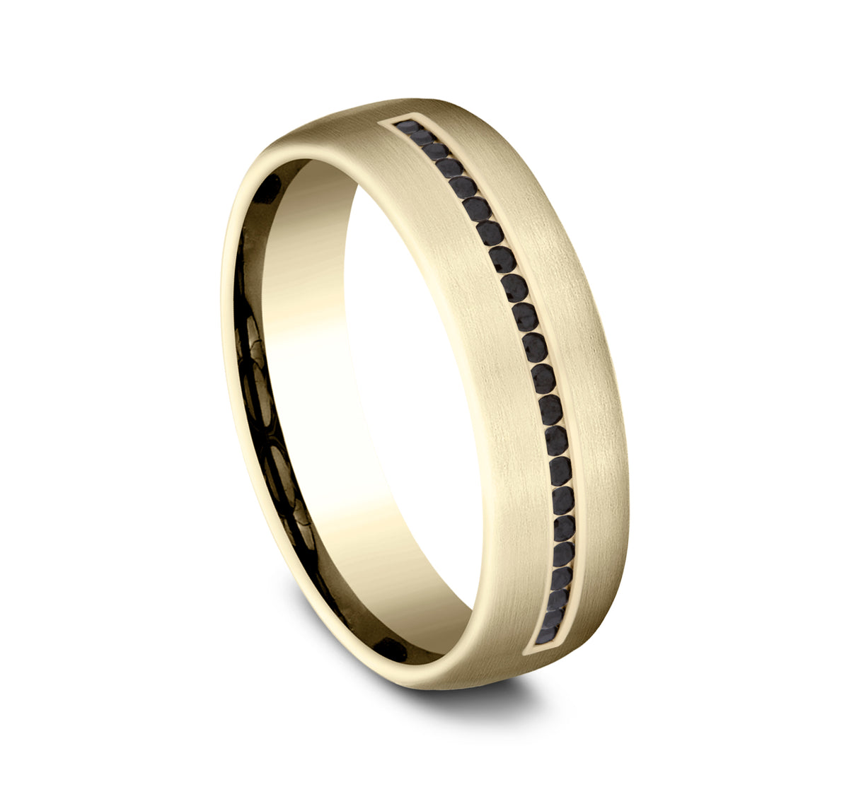 THE EDISON 6.5mm 14K Yellow Benchmark men's wedding band
