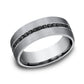 THE EDISON 7.5mm Tantalum Grey Benchmark men's wedding band