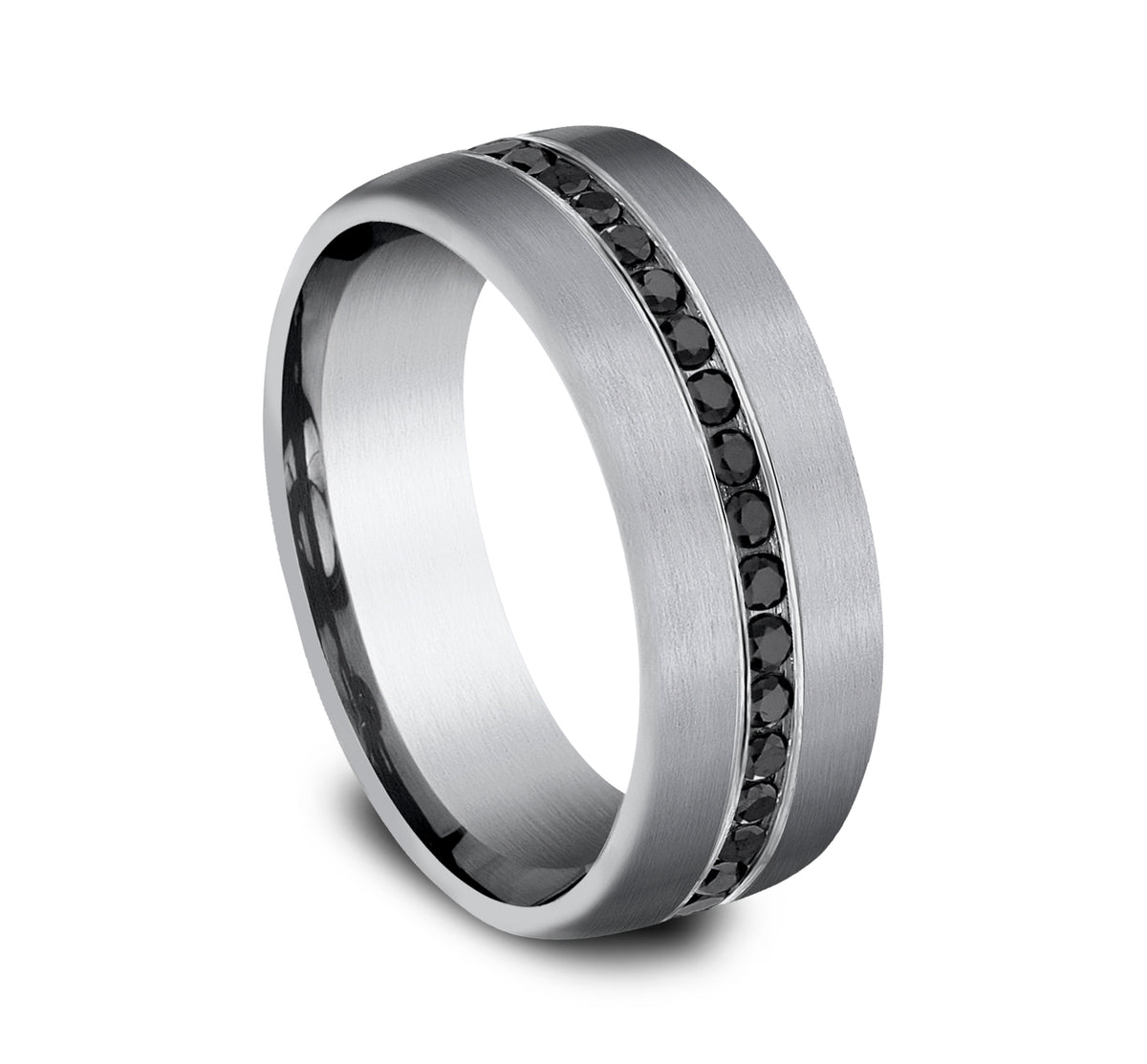 THE EDISON 7.5mm Tantalum Grey Benchmark men's wedding band