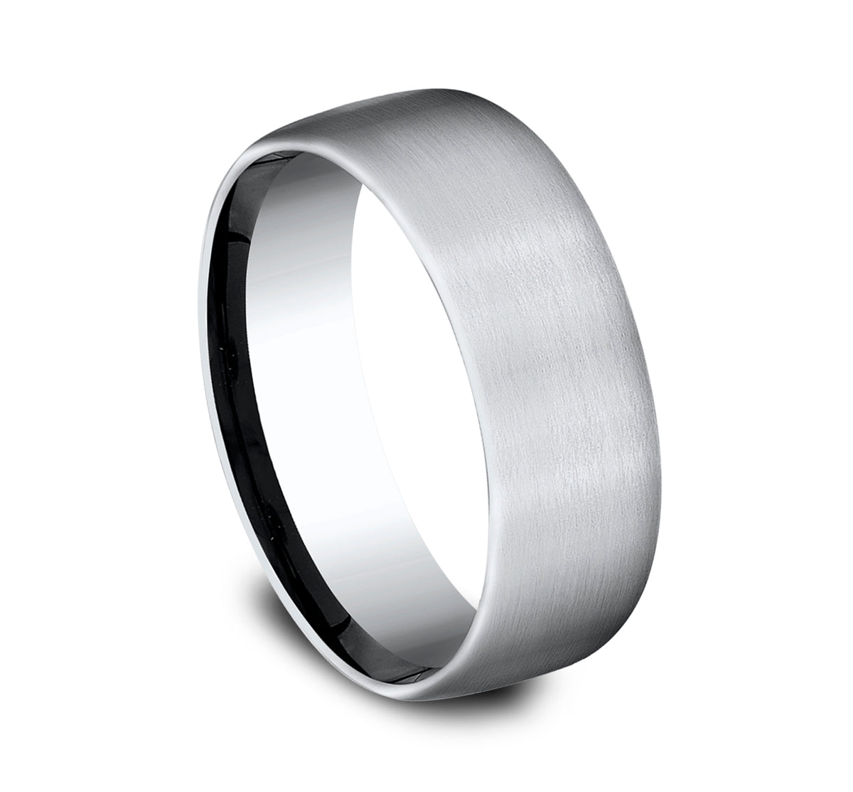 THE BARON 7.5mm Cobalt White Benchmark men's wedding band