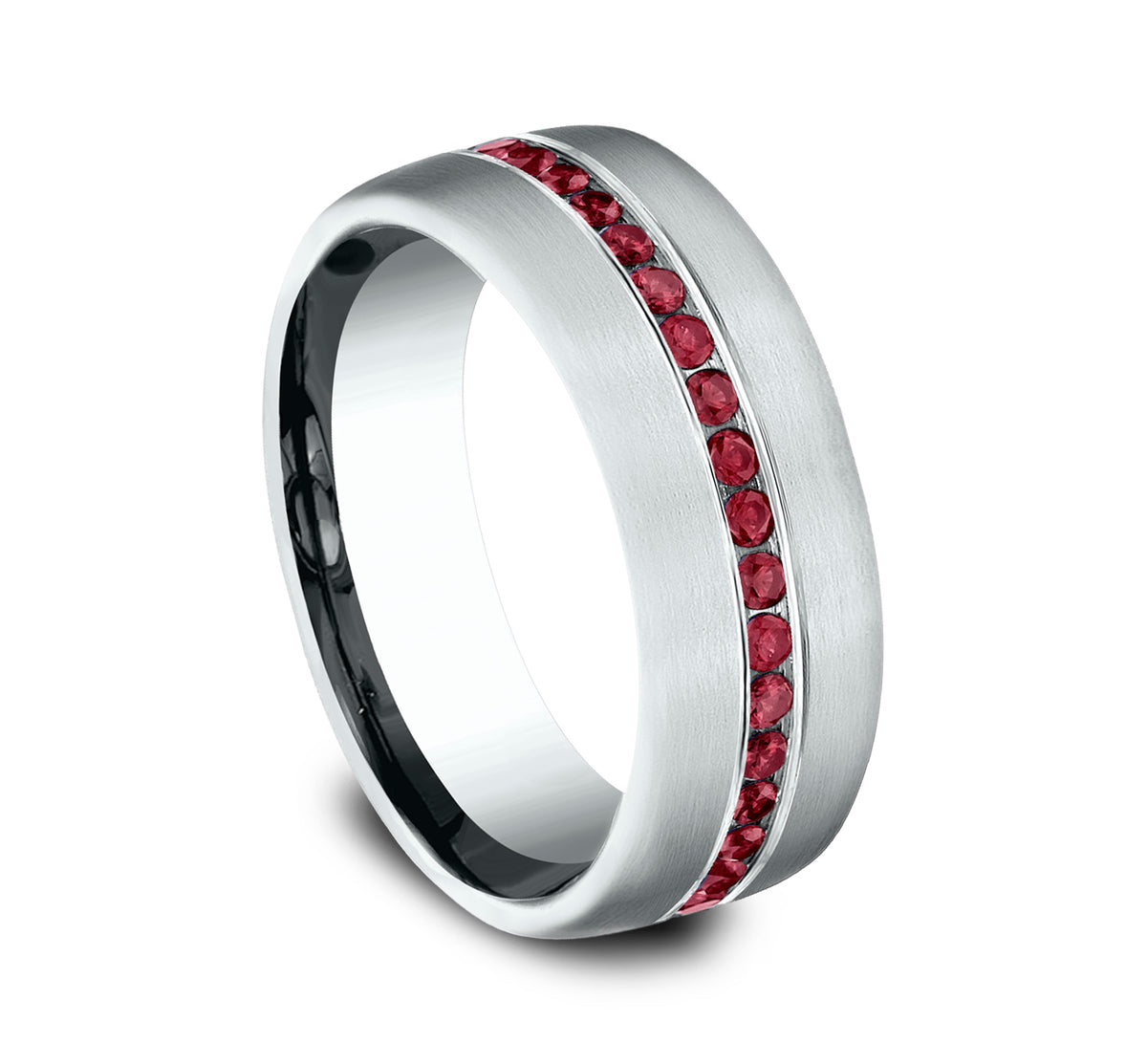 THE CARDINAL 7.5mm Tantalum Grey Benchmark men's wedding band