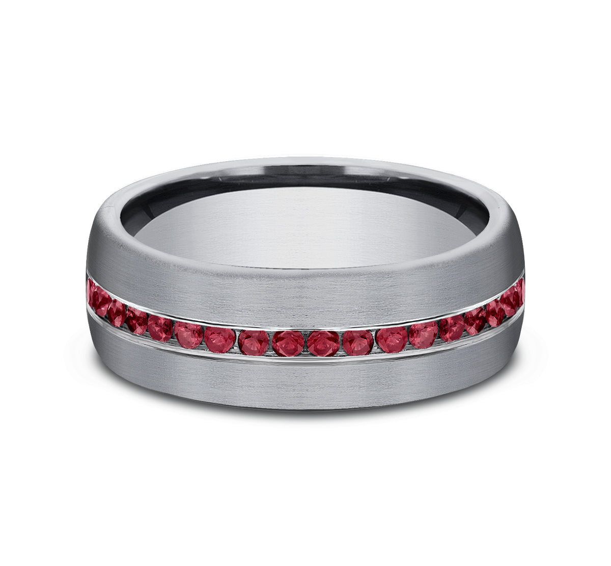 THE CARDINAL 7.5mm Tantalum Grey Benchmark men's wedding band