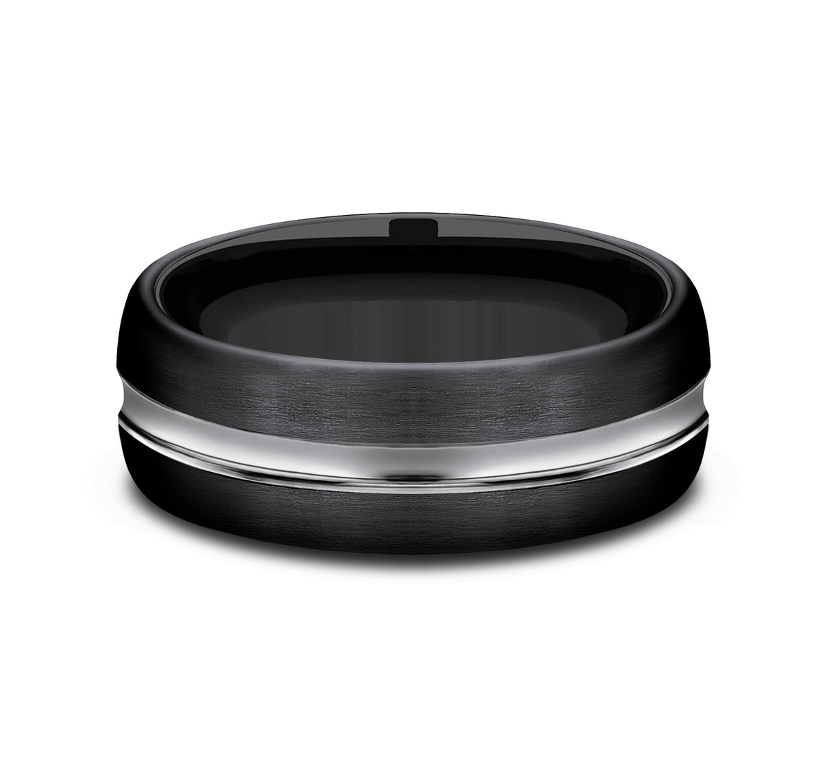 THE HARRISON 7.5mm Cobalt Black Benchmark men's wedding band