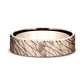 THE SUPERIOR 5mm 14K Rose Benchmark men's wedding band