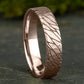 THE SUPERIOR 5mm 14K Rose Benchmark men's wedding band