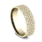 THE BLARNEY 14K Yellow Benchmark wedding band