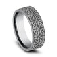 THE BLARNEY 7mm Tantalum Grey Benchmark men's wedding band