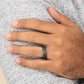 THE KATANA 7mm Tantalum Dark Benchmark men's wedding band