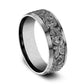 THE AMBASSADOR 7.5mm Tantalum Grey Benchmark men's wedding band